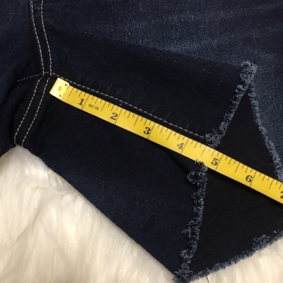 Vintage America Boho Jean Shorts Size 2/26 - Picture 7 of 12